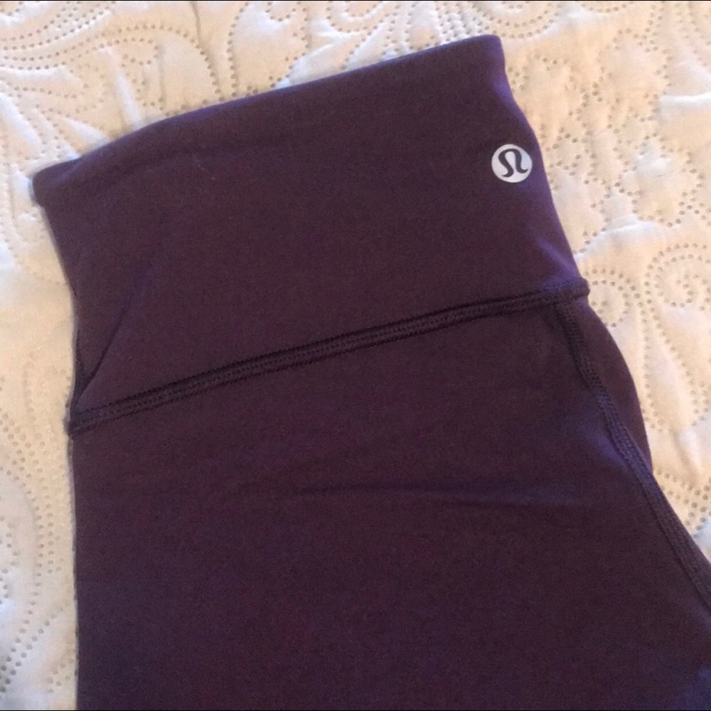 Lululemon cropped wunder unders